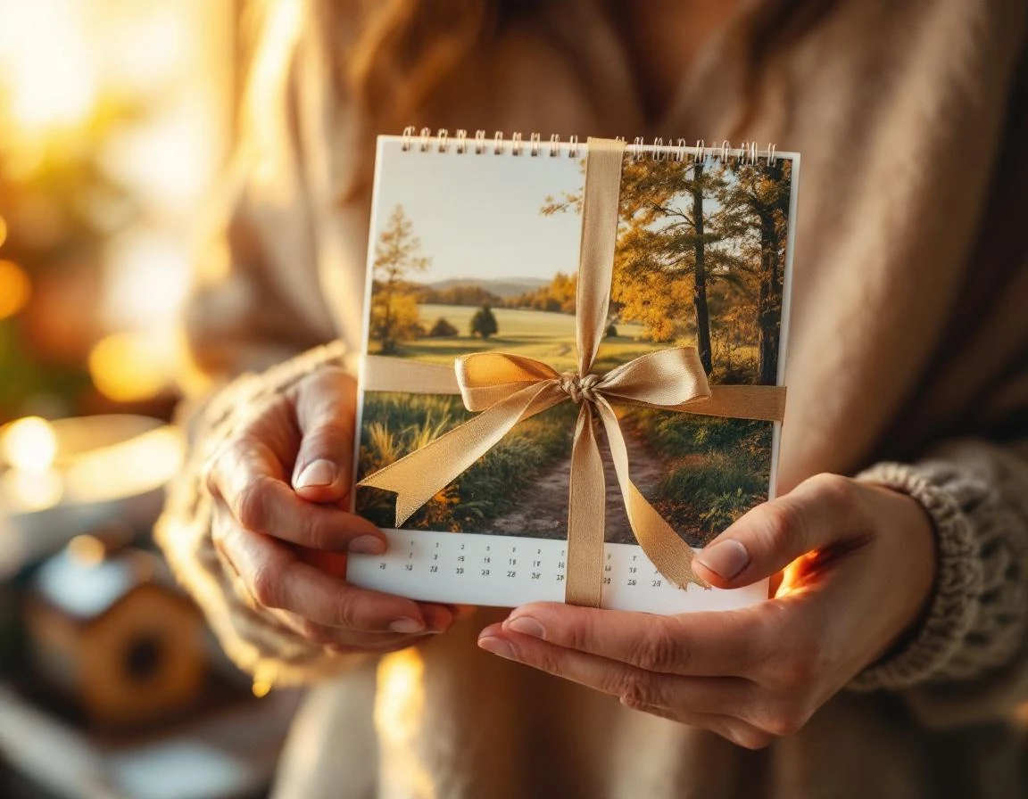 Foto kalendar zamotan kao poklon
